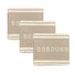 Borough Kitchen French Jacquard Tea Towel / Pack of 3 / Taupe