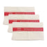Borough Kitchen Irish Linen Tea Towel / Pack of 3 / Red