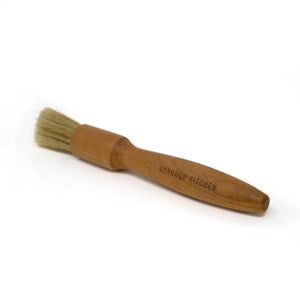 Borough Kitchen Round Pastry Brush / Cherry Wood Handle