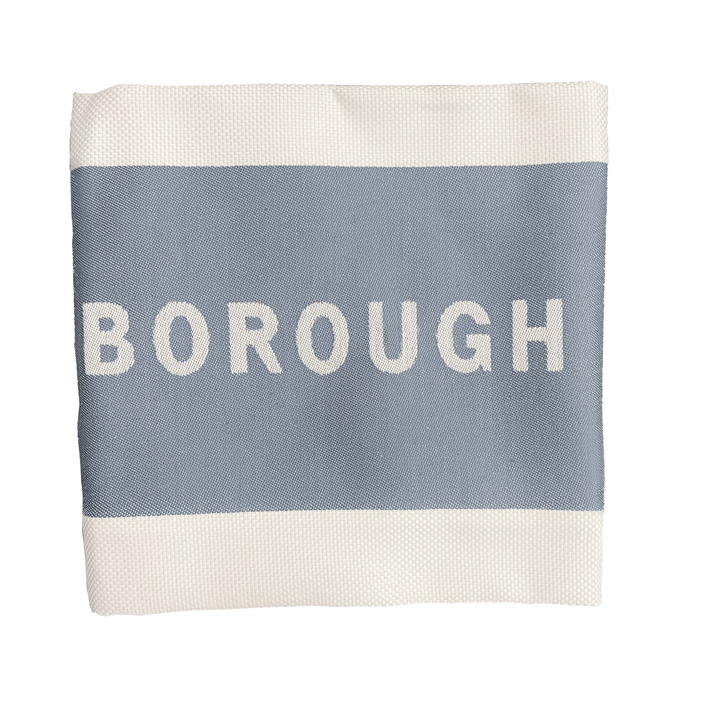 Borough Kitchen French Jacquard Tea Towel / Pack of 3 / Slate