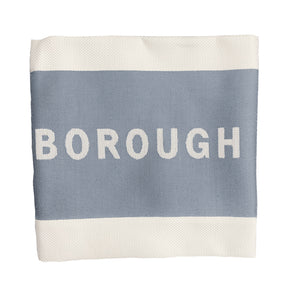 Borough Kitchen French Jacquard Tea Towel / Pack of 3 / Slate