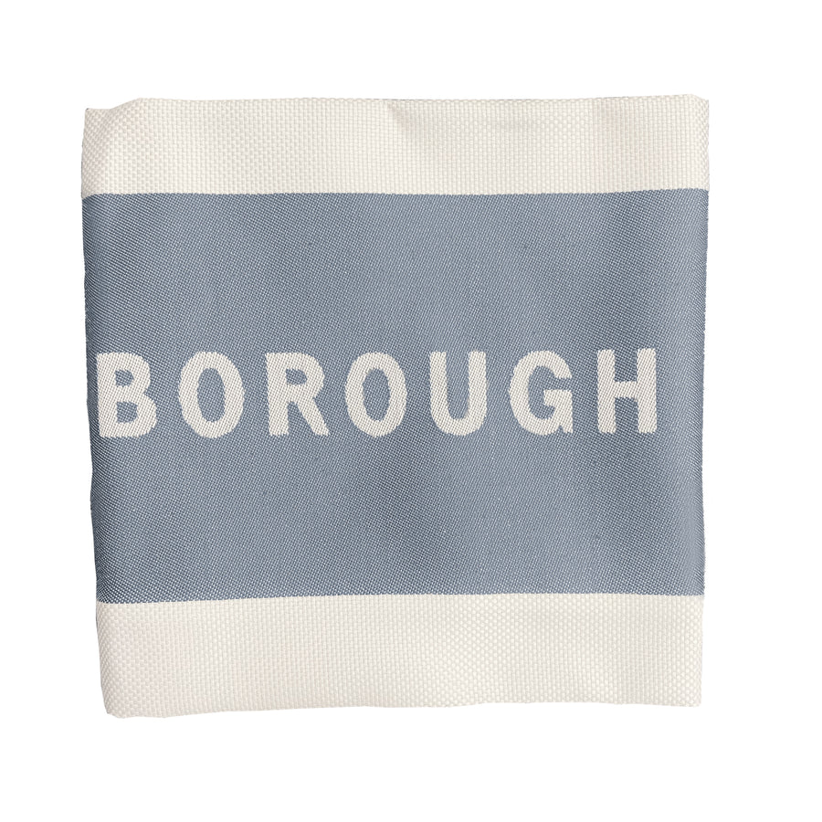 Borough Kitchen French Jacquard Tea Towel / Slate *