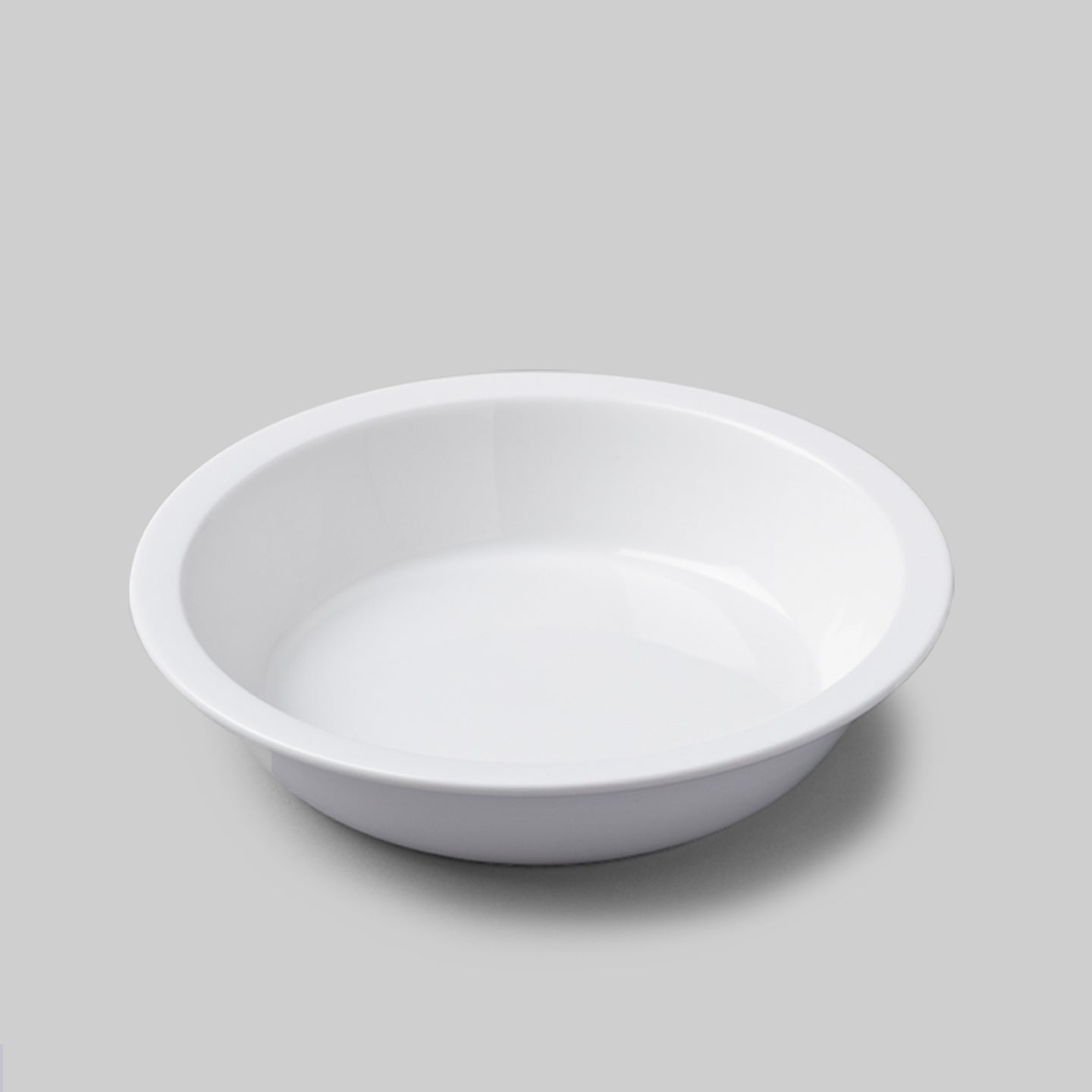 Porcelain Round Pie Dish Straight Edge / 20cm