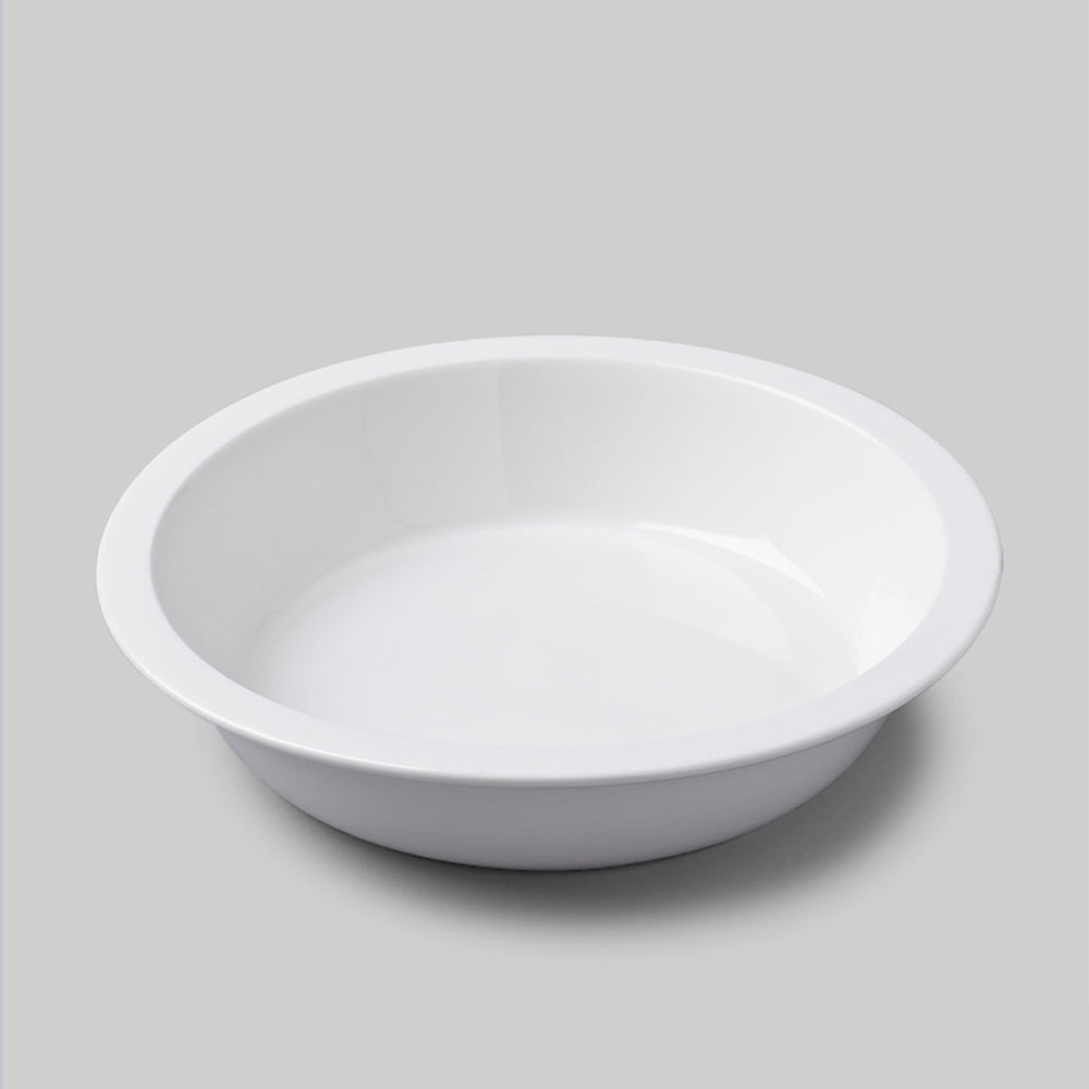 Porcelain Round Pie Dish Straight Edge / 27cm *