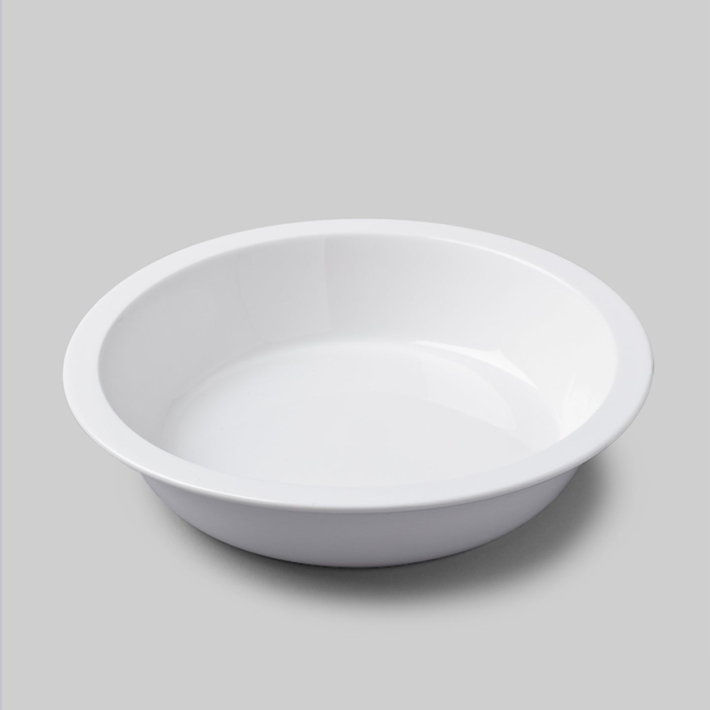 Porcelain Round Pie Dish Straight Edge / 27cm