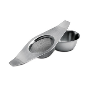 Stainless Steel Tea Strainer with Cup