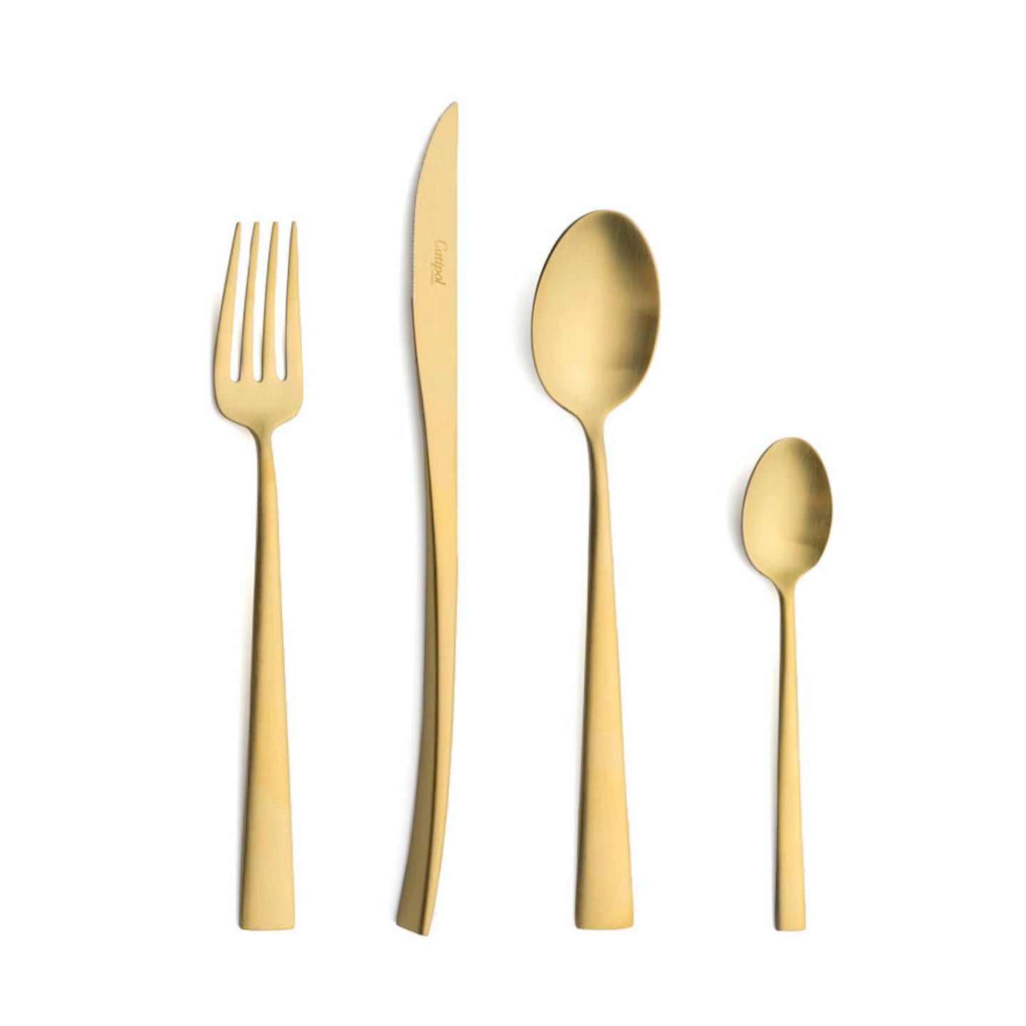 Cutipol Duna 24 Piece Cutlery Set / Brushed Gold