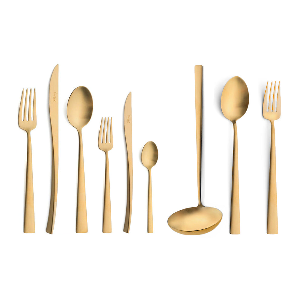 Cutipol Duna 75 Piece Cutlery Set / Brushed Gold *