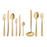Cutipol Duna 75 Piece Cutlery Set / Brushed Gold