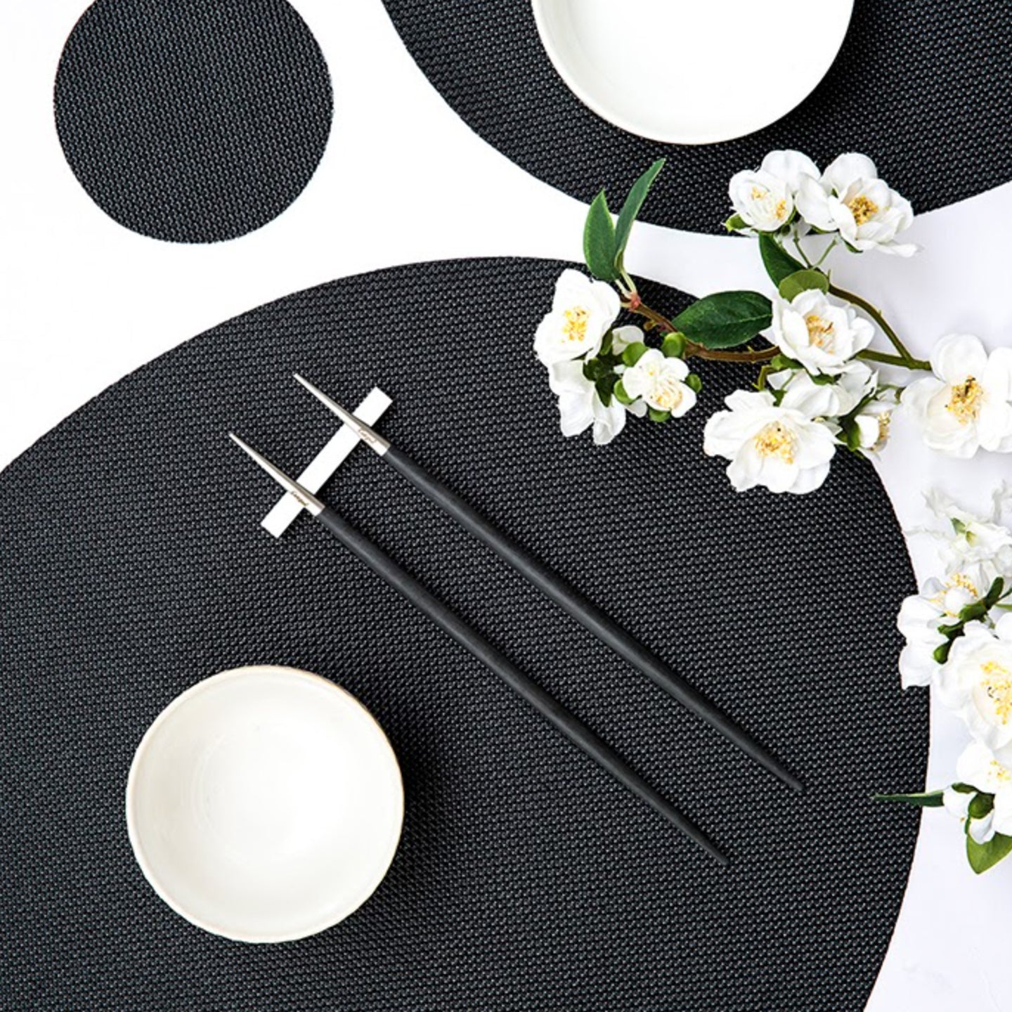 Cutipol Goa Chopsticks / Black & Stainless Steel