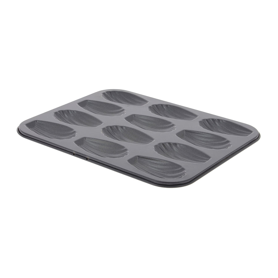 Cake pan for madeleine cakes, 30 moulds, silicone, de Buyer