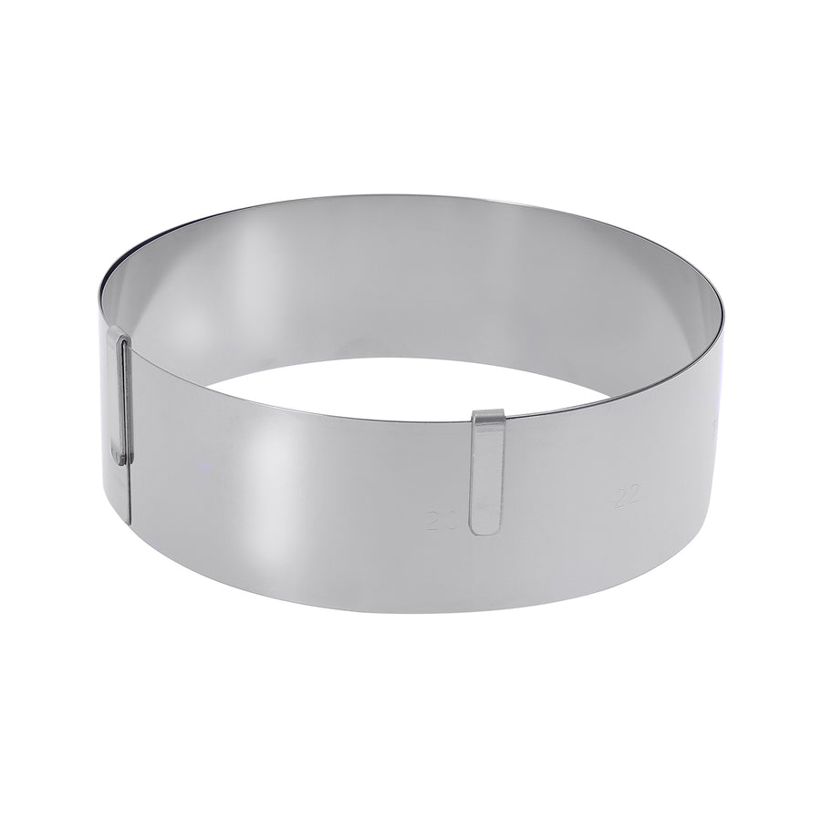 De Buyer Spring Stainless Steel Expandable Pastry Ring 6.5cm