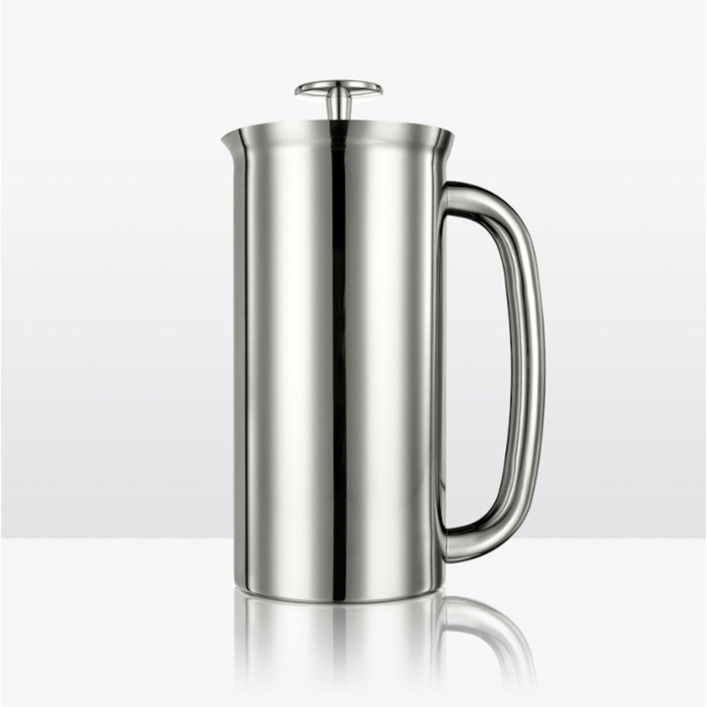P7 Cafetiere Brushed Stainless Steel