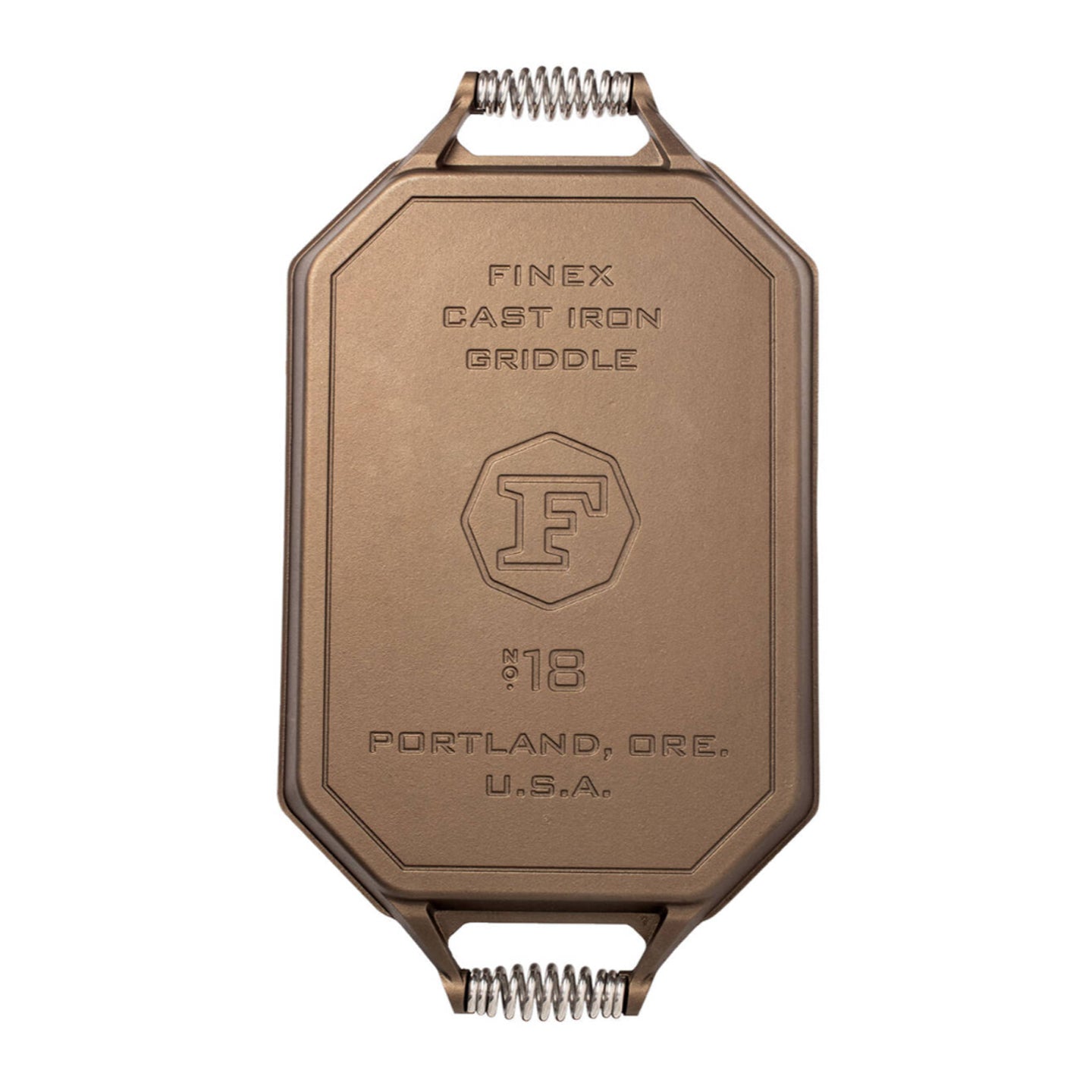 Finex Cast Iron Double Burner Griddle / 45cm (18inch)