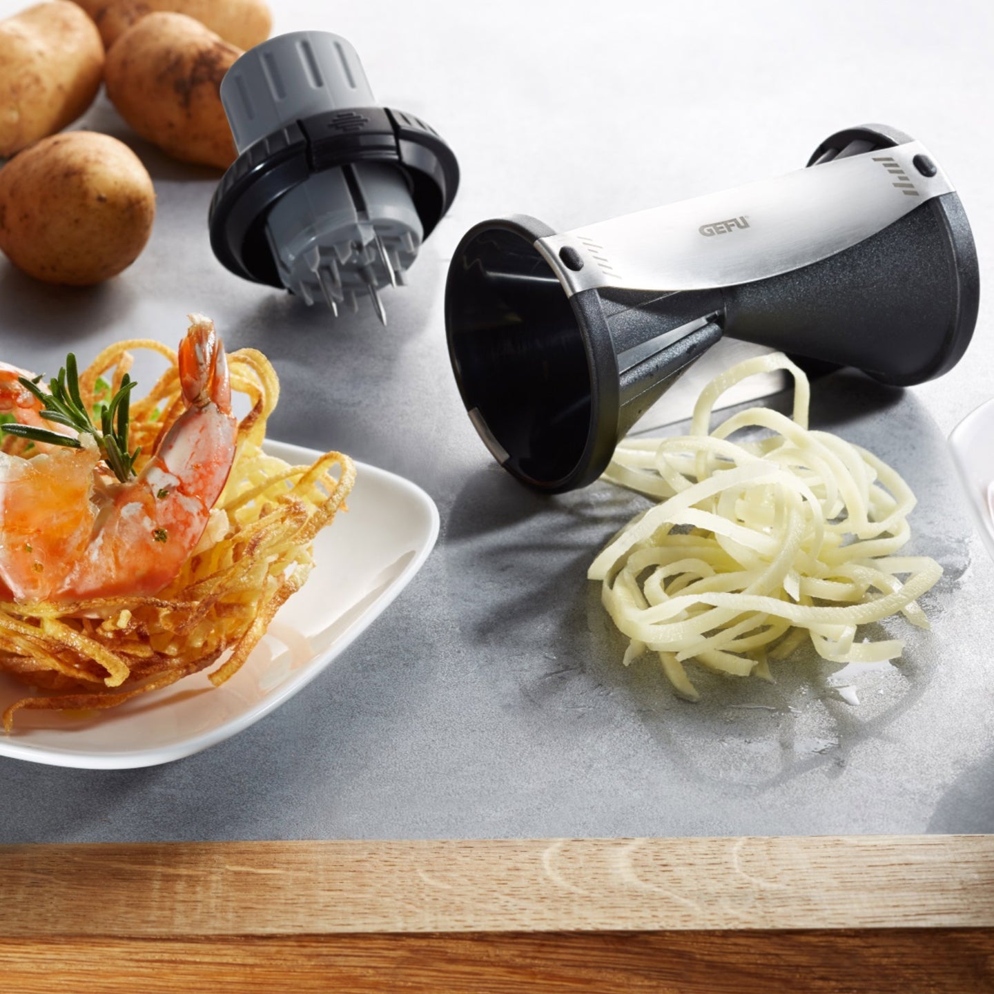 Gefu Spirelli 2.0 Spiral Slicer / Spiraliser | Borough Kitchen, image size:1440x1440