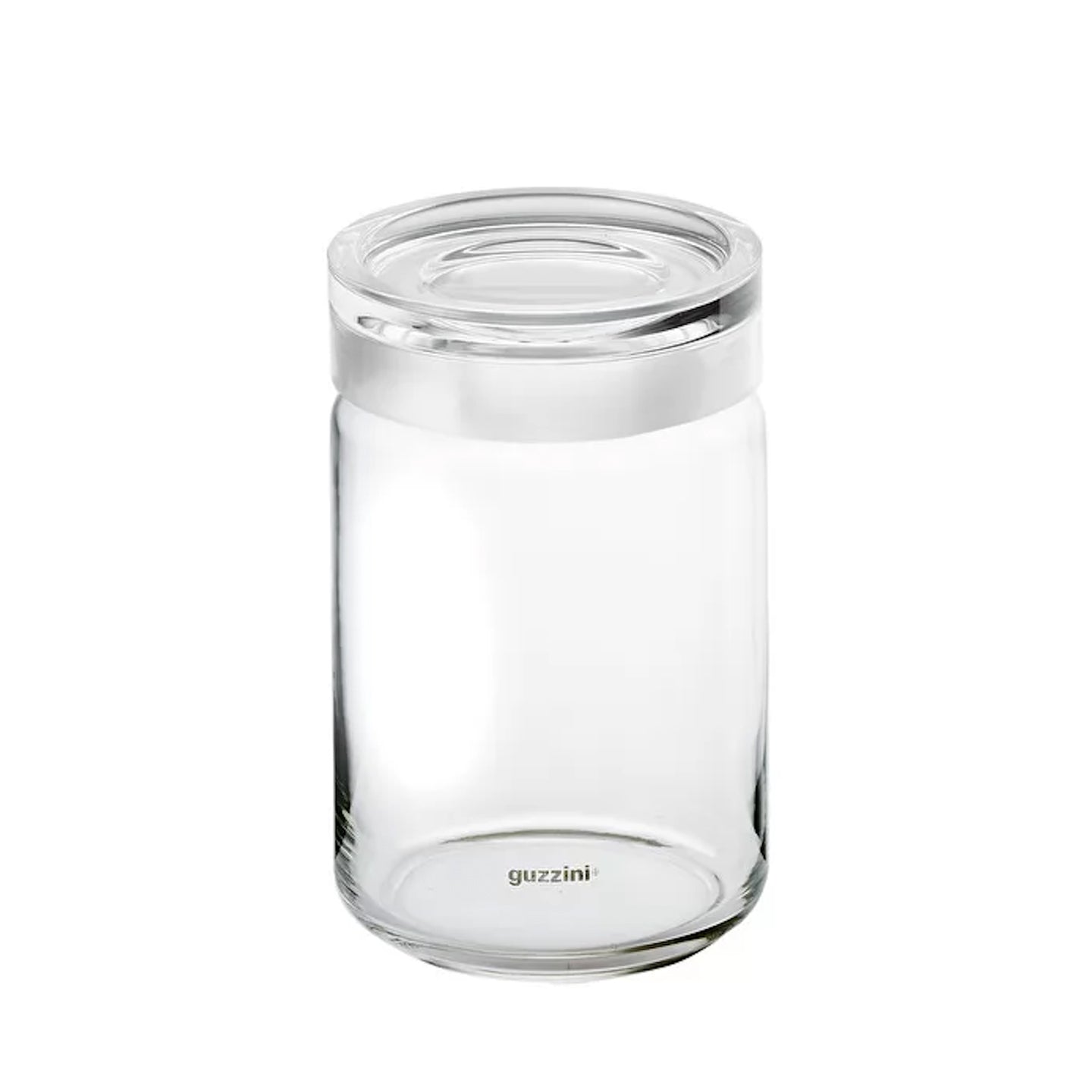 Guzzini Latina Acrylic Small Airtight 22 oz. Food Storage Container, Yellow