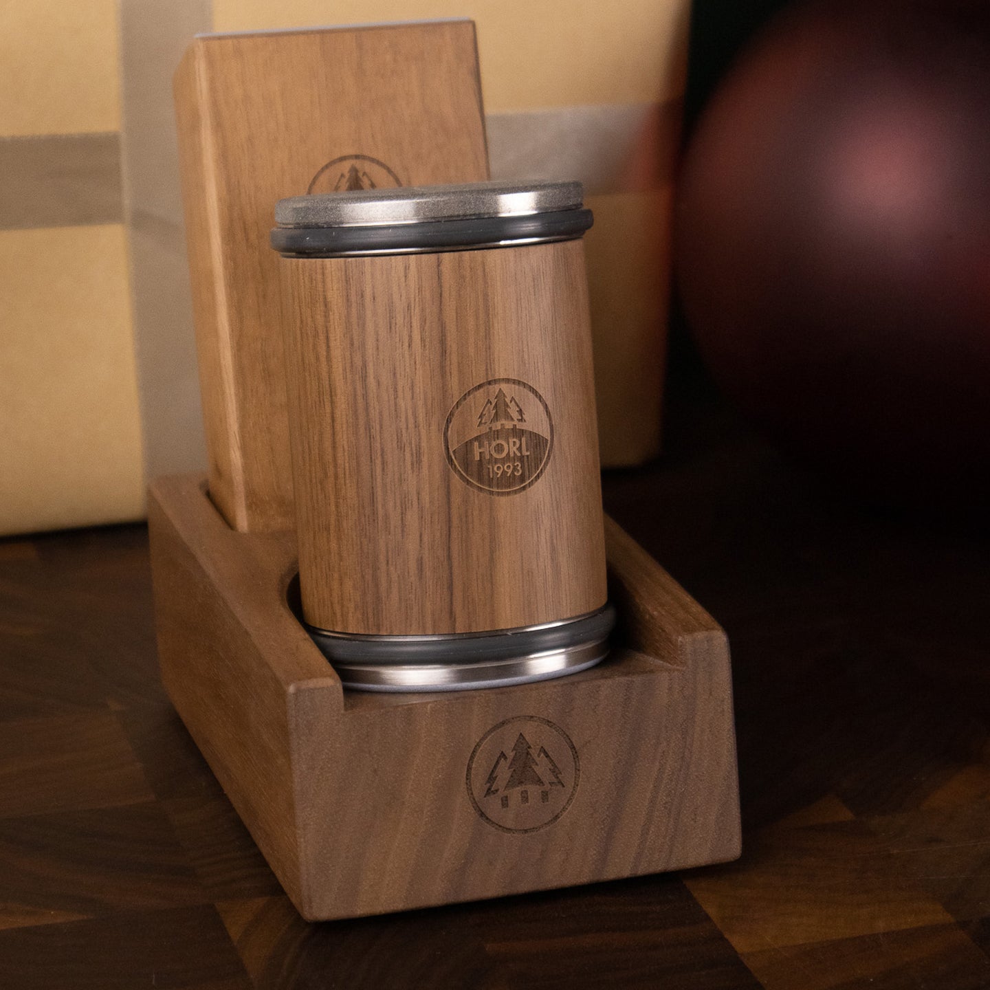 HORL Display for Rolling Sharpener / Walnut