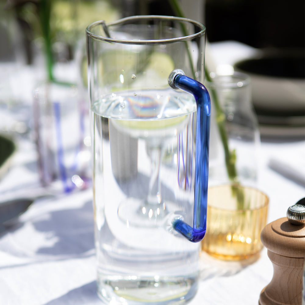 Ichendorf Tube Jug / 1.2L / Blue