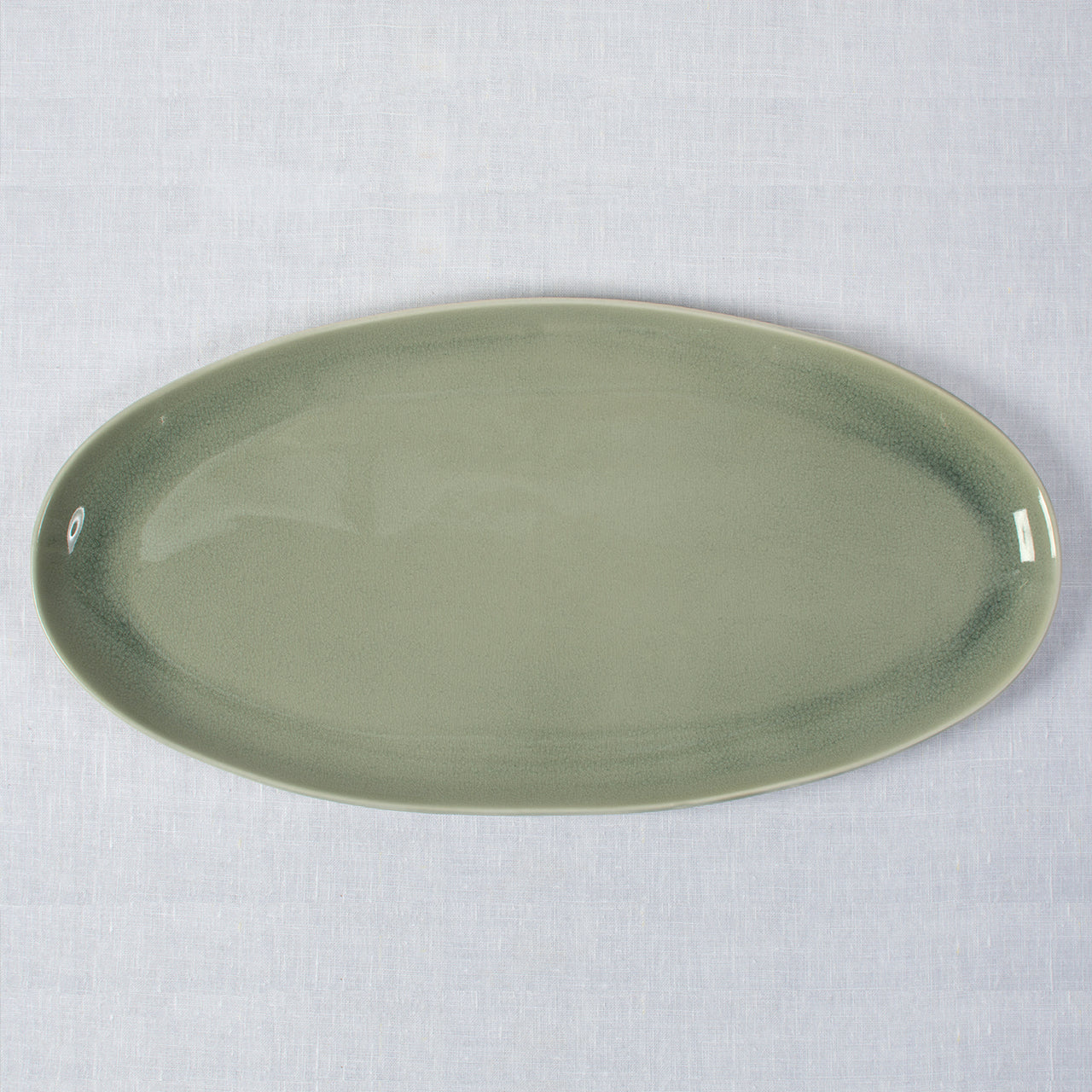 Jars Plume Oval Fish Dish / 55x28cm / Cachemire