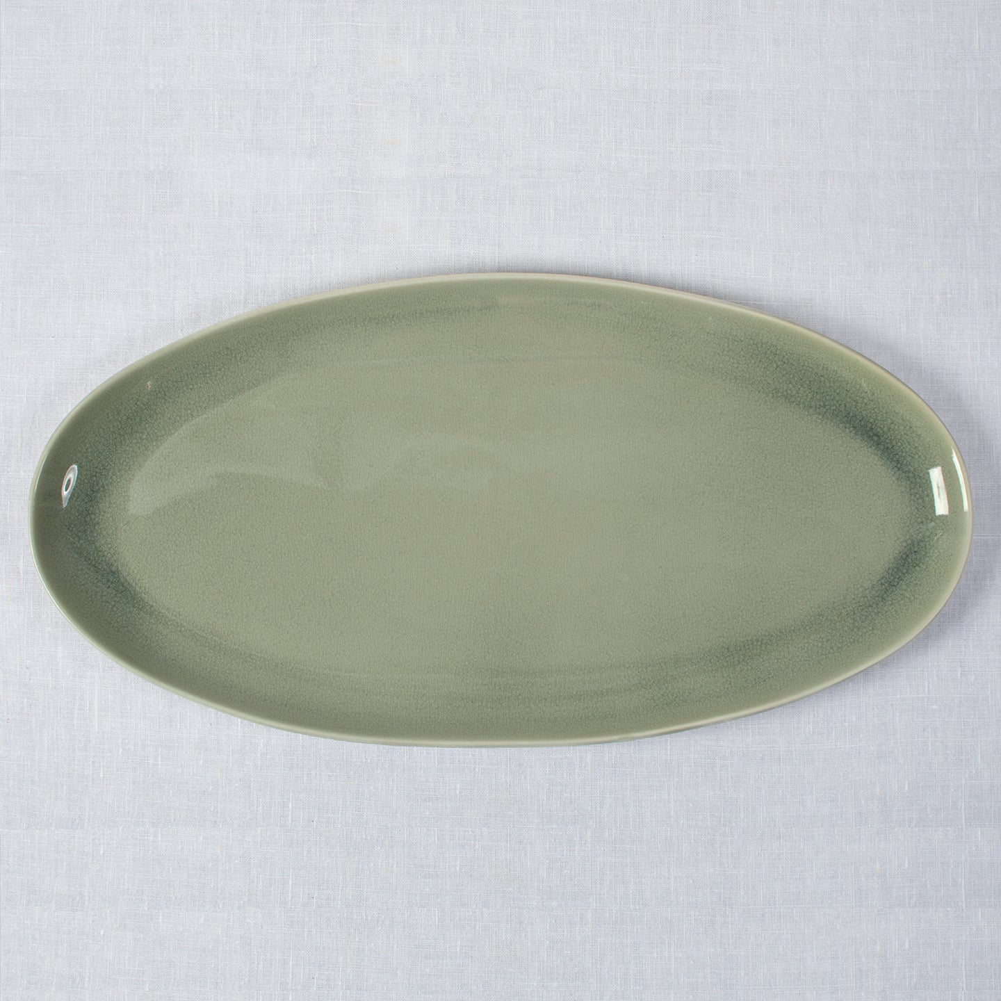 Jars Plume Oval Fish Dish / 55x28cm / Cachemire *
