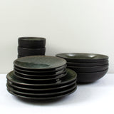 Jars Tourron 16 Piece Dinner Set / Samoa/Black