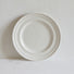John Julian Classical Porcelain Impressed Line Dinner Plate / 27cm