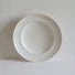 John Julian Classical Porcelain Impressed Line Shallow Bowl / 25cm *