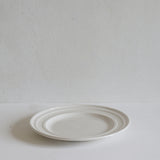 John Julian Classical Porcelain Impressed Line Side Plate / 21cm