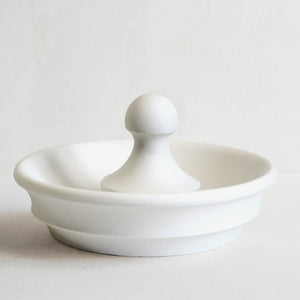 John Julian Porcelain Ball Pestle and Bowl Mortar / 23cm