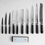 Kai Shun Classic 10 Knife, Whetstone and Block Set / Oak Block