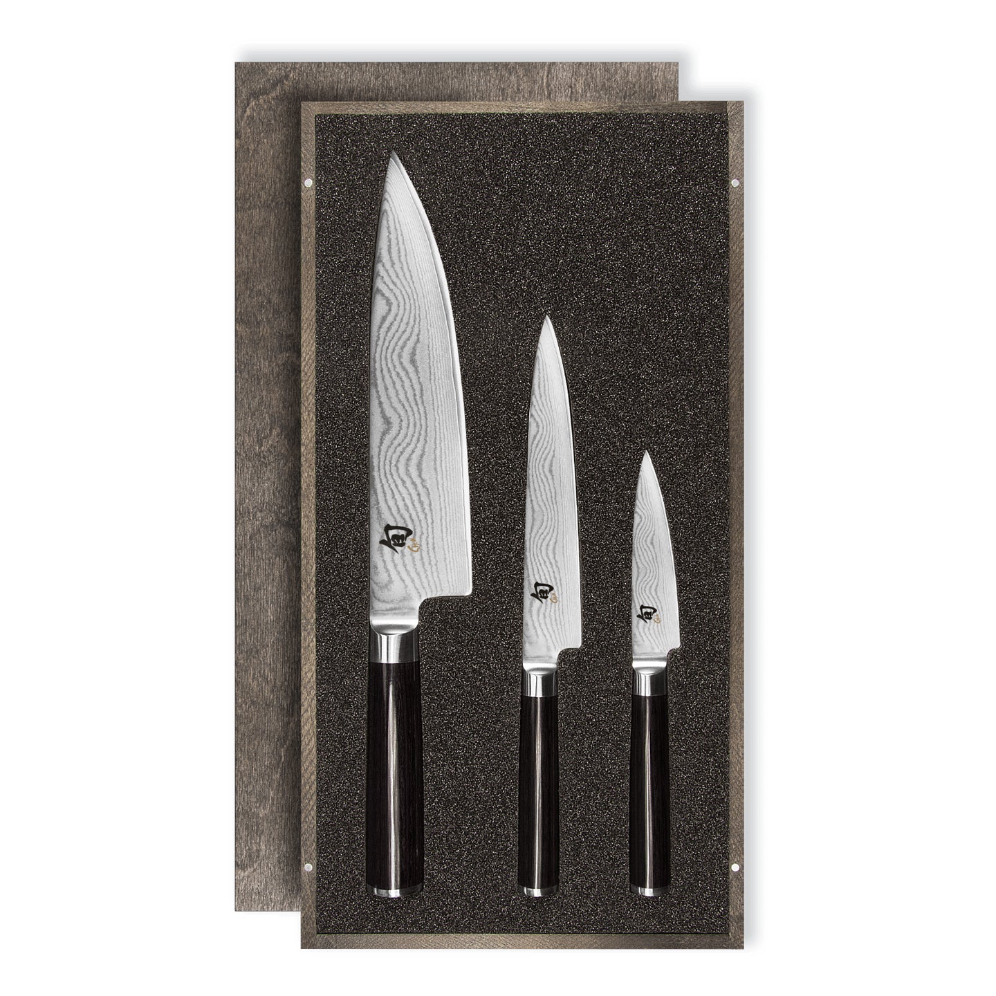 Shun Classic 3 Piece Knife Set Chef' s Knife