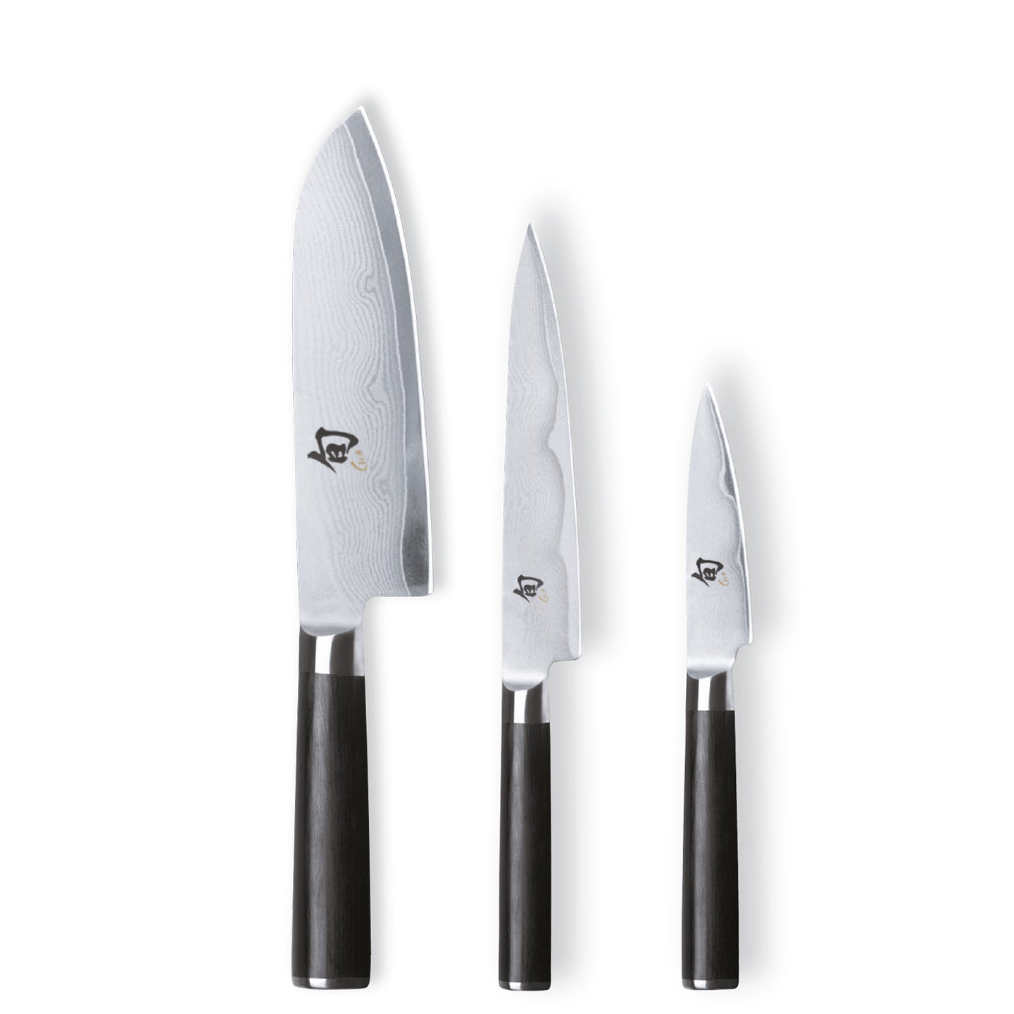 Kai Shun Classic 3 Piece Knife Set / Santoku