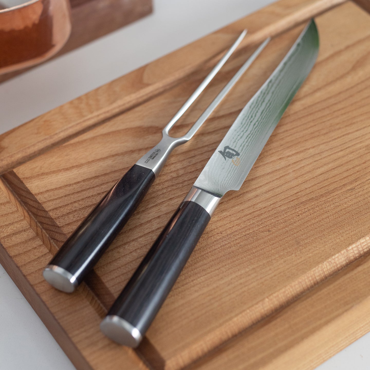 Carving Set Kai Shun Classic Carving Knife / Fork Set – Borough Kitchen