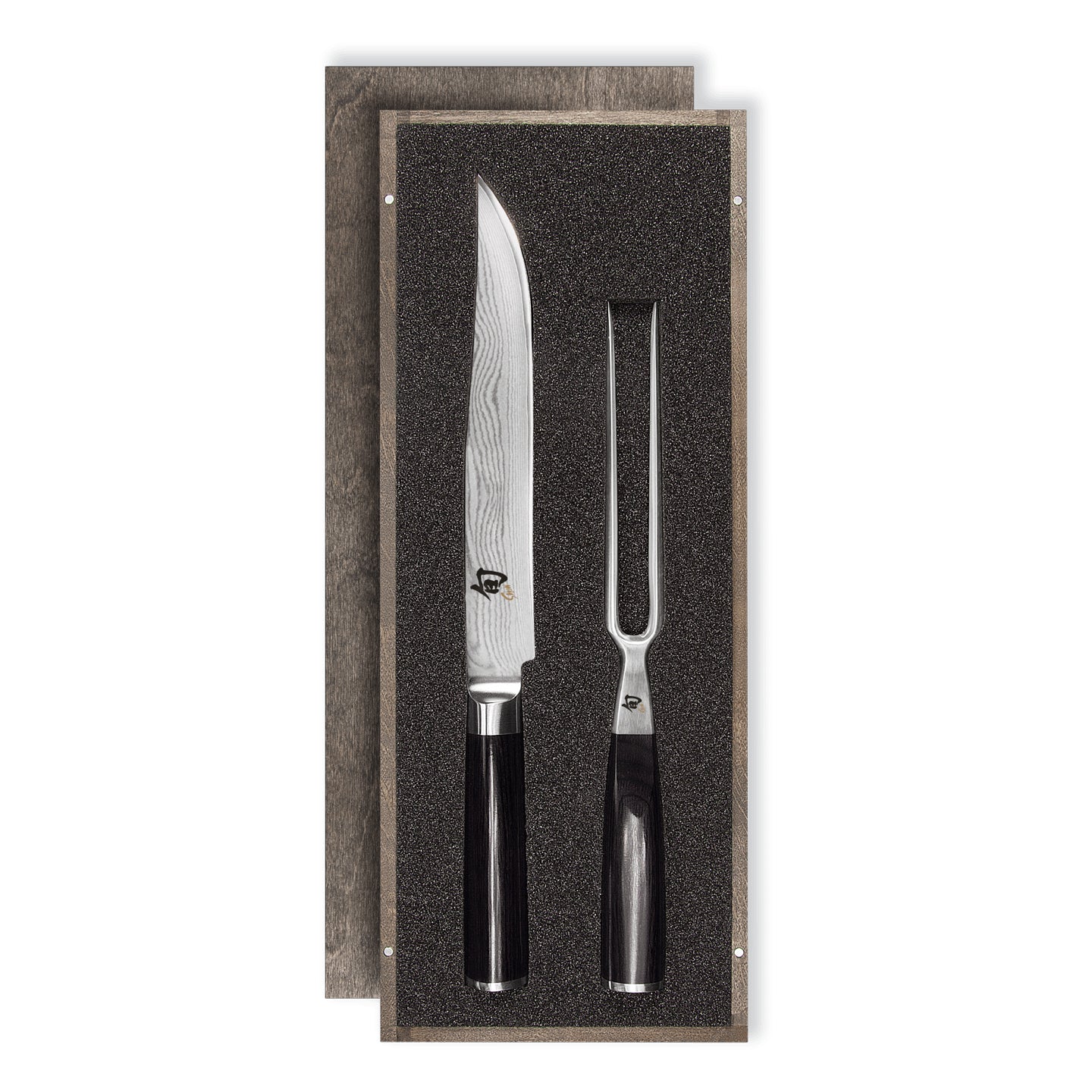 Kai Shun Classic Carving Knife / Fork Set