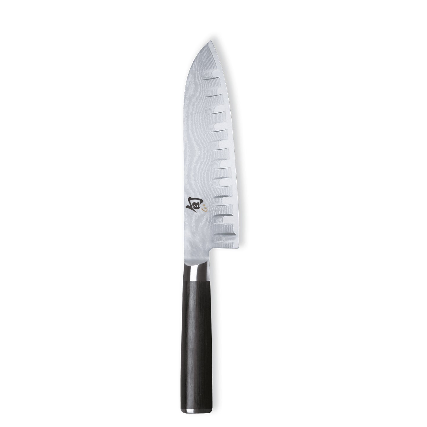 Kai Shun Classic Scalloped Santoku Knife / 18cm