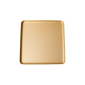 Kaymet Serving Tray Square Gold / 17x17cm