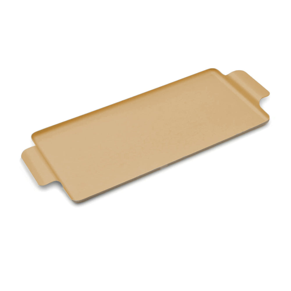Kaymet Serving Tray Rectangle Gold
