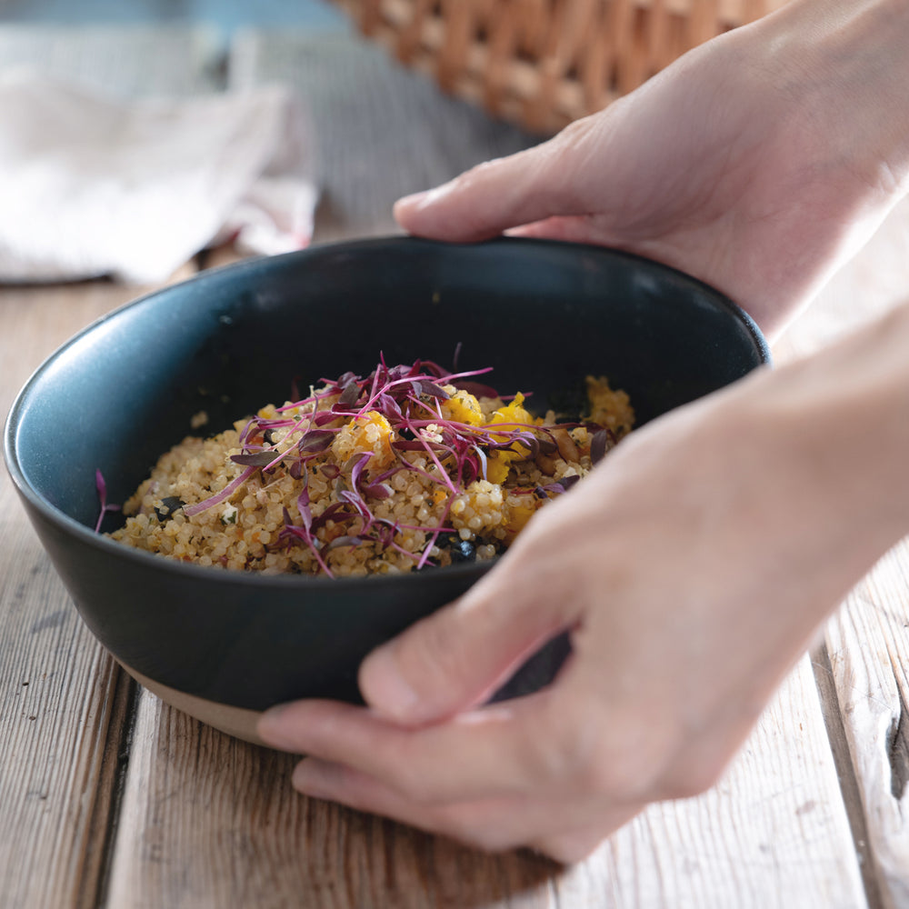 Kinto Ceramic Lab Bowl / Black
