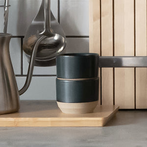 Kinto Ceramic Lab Cup / 180ml / Black