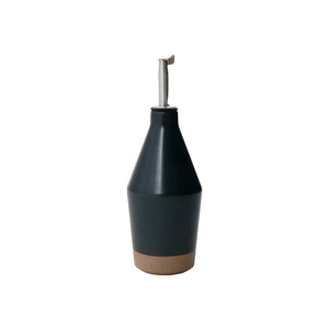 Kinto Ceramic Lab Oil Bottle 300ml  / Black