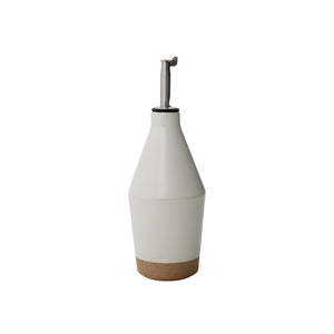 Kinto Ceramic Lab Oil Bottle 300ml  / White