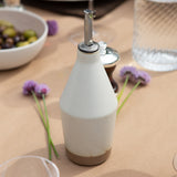 Kinto Ceramic Lab Oil Bottle 300ml  / White