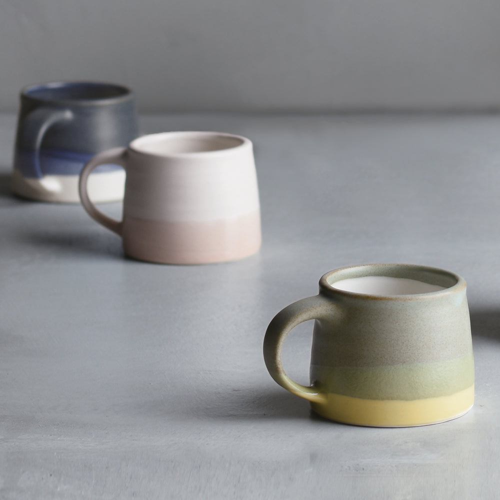 Kinto SCS Mug 110ml  / Moss Green/Yellow