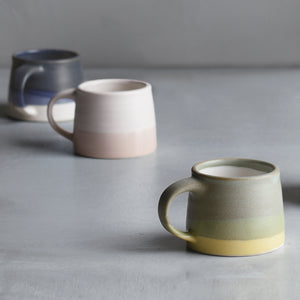 Kinto SCS Mug 110ml  / Moss Green/Yellow
