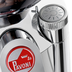 La Pavoni Lusso with Wood Lever & La Pavoni Cilindro Prosumer Coffee Grinder