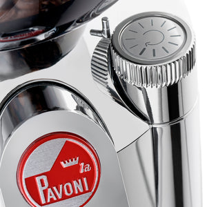 La Pavoni Lusso with Wood Lever & La Pavoni Cilindro Prosumer Coffee Grinder