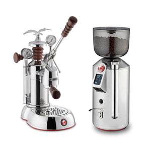 La Pavoni Esperto Abile & La Pavoni Cilindro Prosumer Coffee Grinder