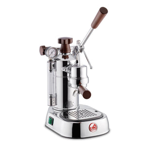 La Pavoni Lusso with Wood Lever & La Pavoni Cilindro Prosumer Coffee Grinder