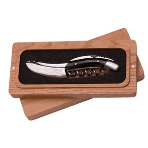 Laguiole en Aubrac Corkscrew / Buffalo Horn Handle