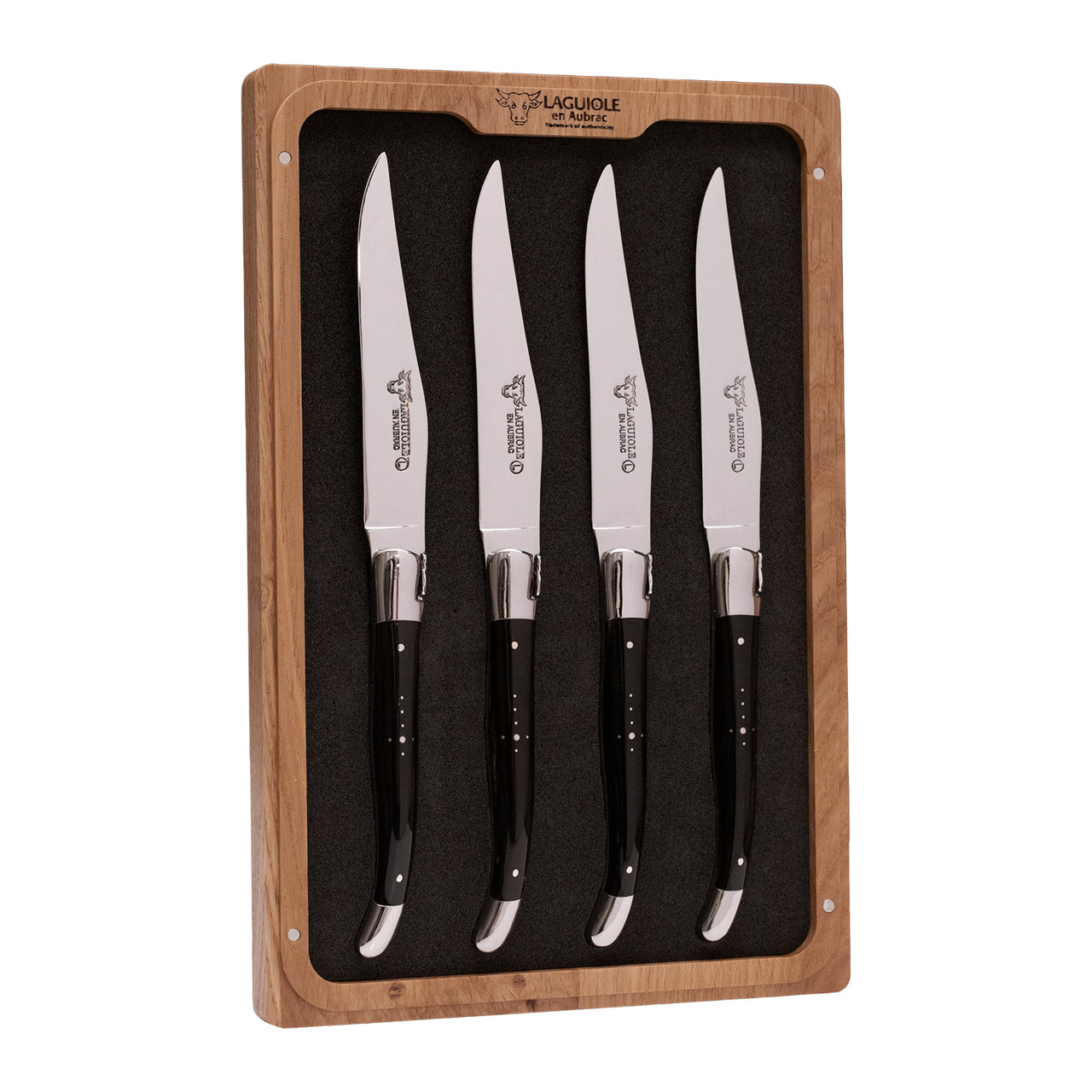 Laguiole en Aubrac Steak Knives Set of 4 / Buffalo Horn | Borough